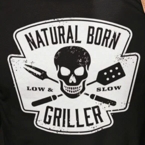 BBQ T-Shirt Funny Grilling Outdoor Cooking Tee - Picture 2 of 3